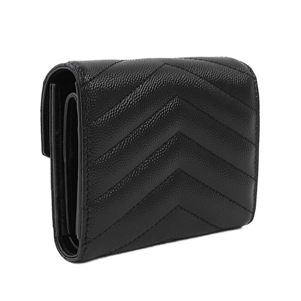 SAINT LAURENT Paris Monogram Multifold Wallet Tri fold Short - Picture 2 of 5